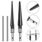 2pcs T Handle Tapered Reamers Set 1 8 -1 2    3 16 -5 8  Bridge Pin Hole Tools