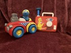 Cookie Monster Car Big Bird Radio Vintage Sesame Street Preschool Toys
