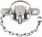 3  Duke   2 Coil Spring Traps 0490 Coyote Bobcat Fox Lynx Otter Trapping