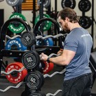 Titan Fitness Fixed Barbell Rack  Holds 10 Straight Or Ez Curl Bars
