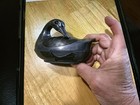 Vintage Pewter And Brass 1960-70s Duck