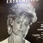 Rare Farrah Fawcett In Extremities Theater Broadway Window Card Poster 1983