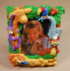 Vintage Resin 3d Baby Photo Frame Stand Fits Photo  3 5  X 5 