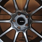 18  18x9 5 5x114 3  38 Avid 1 Av-27 Hyper Black 10 Spokes Sport Wheels Set Of 4
