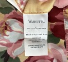 Wamsutta Yellow Floral Cabbage Roses Cottage Core Multicolor Valance 17 X 81 Euc