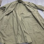 Us Army Field Coat Mens 37r Green Overcoat 1946 Vintage Od Trenchcoat