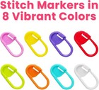 Stitch Markers For Crocheting - 200 Crochet Markers For Knitting   Diy Crafts