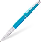 Cross Beverly Refillable Gel Ink Medium Rollerball Pen Translucent Teal Lacquer