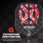 Onix Outbreak Pickleball Paddle Reinforced By Textreme   Technology For Impr
