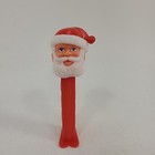 Santa Claus Pez Dispenser - Vintage Collectible  - Red Stem W Feet - Christmas