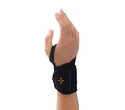 Tommie Copper Set Of 2 Adjustable Compression Wrist Wraps - Black