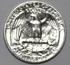 1955-d Washington Quarter - Bu -  9972d - Stock Photo