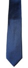 Mens 100  Silk Tie Navy Blue Geometric 57  X 3 1 4  Roundtree Yorke Nwt