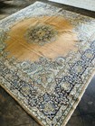 Antique Handmade Rug     Artisan Woven Beauty With Balanced Design   Timeless