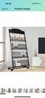Floor-standing Magazine Rack  4-layer Brochure Display Stand 