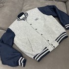 Vintage Anheuser Busch Bud Light Varsity Bomber Jacket Large Embroidered Logo