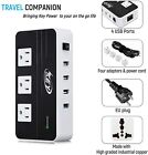 Key Power 220v To 110v Voltage Converter International Travel Adapter Europe Us