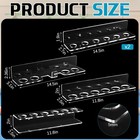 Wallmounted Billiard Storage Set 5piece Pool Cue Ball Organizer Heavyduty