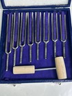 8 Chakra Healing Tuning Fork Set Forks Meditation Yoga Energy Balance W case B56