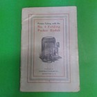 Kodak No 4 Folding Pocket Model A With User Manual And Leather Case