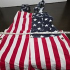 Chubbies Shorts Overall  Shortalls America Flag Men s Unisex 2xl Made In Usa