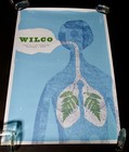 2004 Wilco The Vic Theatre Chicago Silkscreen Concert Poster Print 