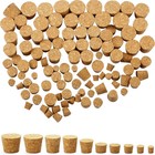 100 Pcs Assorted Cork Stoppers Wine Bottle Corks Plugs 10 Sizes Replacement 