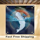 Mastodon Leviathan 4 x4  Banner Album Cover Art Fabric Poster Flag Tapestry