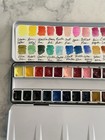 Holbein Professional Watercolor Curated Palette Set 24 Half Pans Plus Bonus