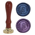 Initial Alphabet S Wax Seal Stamp Set  Retro Letter Sealing Stamp With 150pcs   
