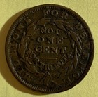 1837 Hard Times Token Millions For Defence Not One Cent For Tribute