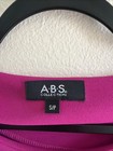 Abs Collection Women s Pink Long Sleeve Dress Size Small