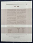 Original 1950s Ford Nucleon Concept Car Automobile Specs Promo Brochure