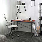 39  Folding Computer Desk Writing Study Desk Laptop Table For Home Office Brown