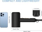 Professional Ionic Hair Dryer  Powerful 1800w Fast Drying Low Noise Blow Dryer