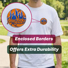 New York Knicks Patch Nba Basketball City Skyline Embroidered Iron On 3 2  Logo