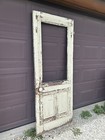 Antique Vintage Architectural Salvage Wood Wooden Entry Door