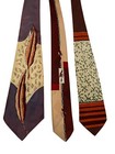 10x 1940s Vintage Neck Ties Lot 1950s Neckties 1920s Swing 30s Rockabilly Tie