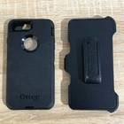 Otterbox Defender With Holster For Iphone 7 Plus   Iphone 8 Plus  Black Case