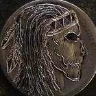 Hobo Nickel Hand Carved Original By J m Tarantula Buffalo As Old Dead Hippie