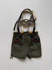 German Lederhosen Vintage Oktoberfest Bavarian Child Suede Shorts Boys