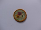 Used Vintage Girl Scouts Green Child Care Proficiency Merit Badge Plastic-back