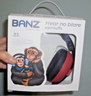 Banz Pink Hear No Blare Baby Earmuffs 0-2 Years-lightweight  Cushioned Comfort