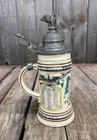 Antique 1902 1904 German 8th Co Railway Regiment Saxon Regimental Beer Stein