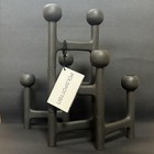 Polspotten Round Folding Candle Stand Dark Grey 22 x12  New