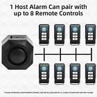 Rechargeable Wireless Anti-theft Vibration Motorcycle Bike Security Alarm Remote