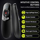 Power Point Presentation Remote Wireless Usb Ppt Presenter Laser Pointer Clicker