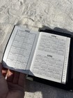 Vintage 1993 Mini At-a-glance Phone Address Pw Book Black Pocket Unused