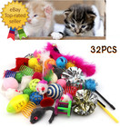 Cat Toys Kitten Toys Assortments 32 Packs Cat Toys Variety Pack For Kitty