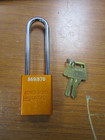     5  New American Lock Heavy Duty Lockout Padlock A1107kaorjzt1 Lot Of 5 W  Keys